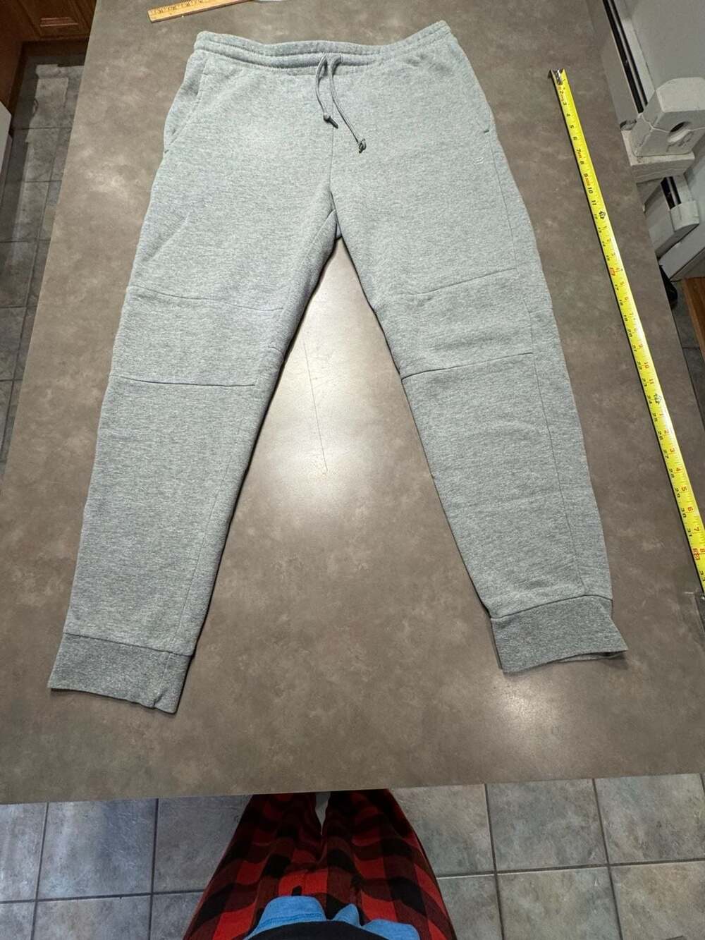 8 Fleece Jogging Trousers Size 8 Gray Sweatpants